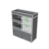 Bedrijfswageninrichting Fiat Doblo L2H1 - 726220