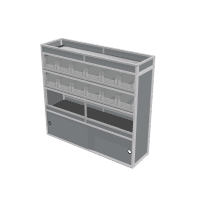 Van racking Nissan Primastar L2H1 - 730260