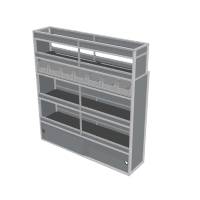 Van racking Volkswagen Crafter L3H3 RWD - 732352