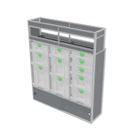 Van racking Volkswagen Crafter L3H3 RWD - 732761