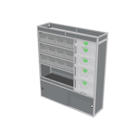 Van racking Ford Transit L2H2 - 733013