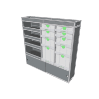 Van racking Ford Transit L3H2 - 733021