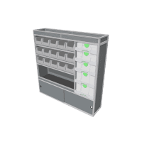 Van racking Ford Transit L3H2 - 733023