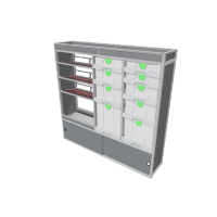 Van racking Ford Transit L3H2 - 733024