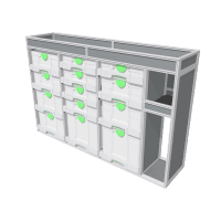 Van racking Opel Combo L2H1 - 736360