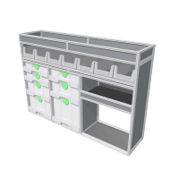 Van racking Opel Combo L2H1 - 736370