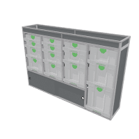 Van racking Volkswagen Transporter T7 L1H1 - 745005