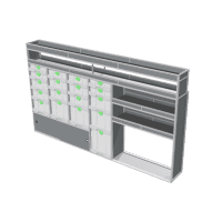 Van racking Volkswagen Crafter L3H3 RWD - 762352