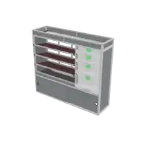 Ford Transit Custom 2024–present L2H1 van racking - 730600 with Festool drawers and shelves